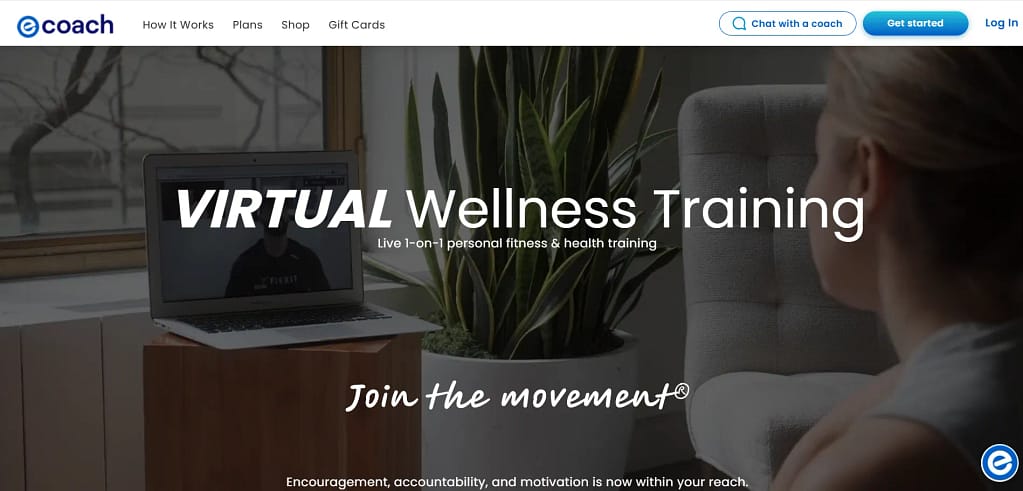 Echelon Coach Preview of an online service platform connecting users with professional trainers and specialists.