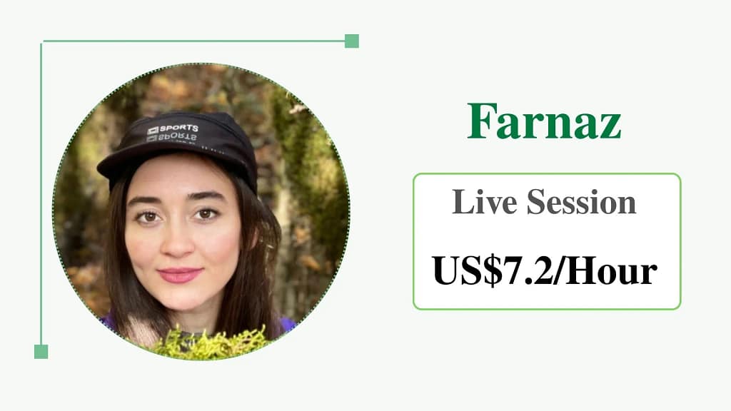 Farnaz Farnaz, affordable online personal trainer with live sessions for US$7.2/hour