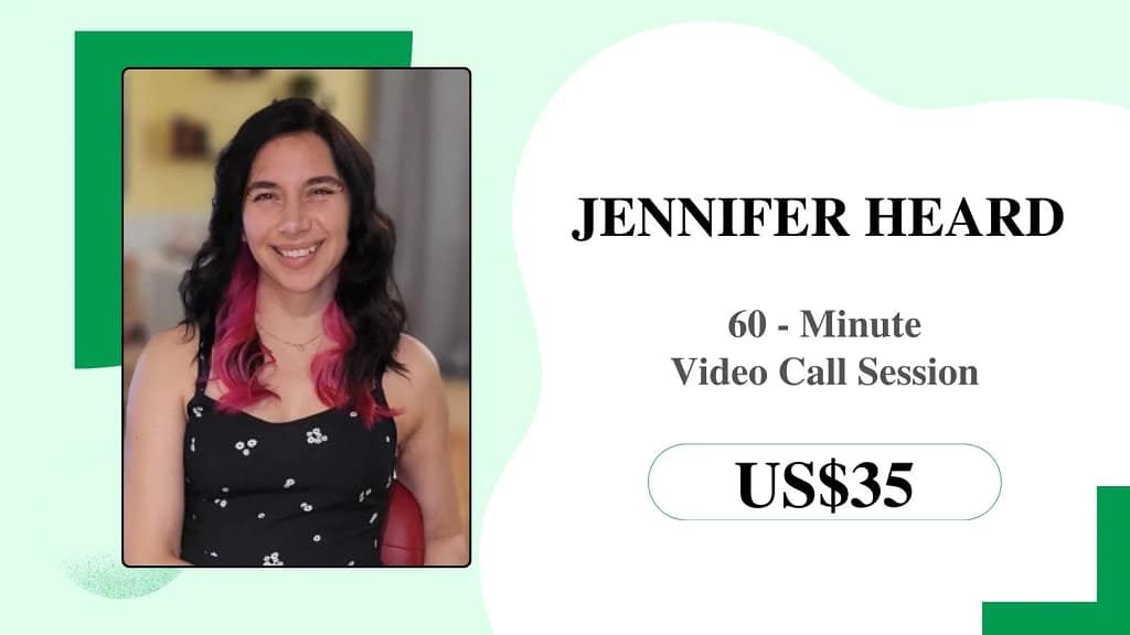 Jennifer Heard teaching a 60-minute therapeutic online yoga session. Jennifer – Therapeutic Yoga