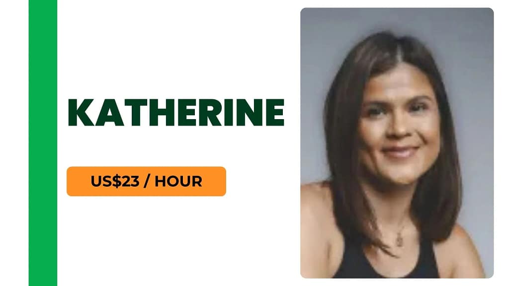 Profile image of Kathy, an online fitness trainer offering personal training sessions for $23 per hour.
