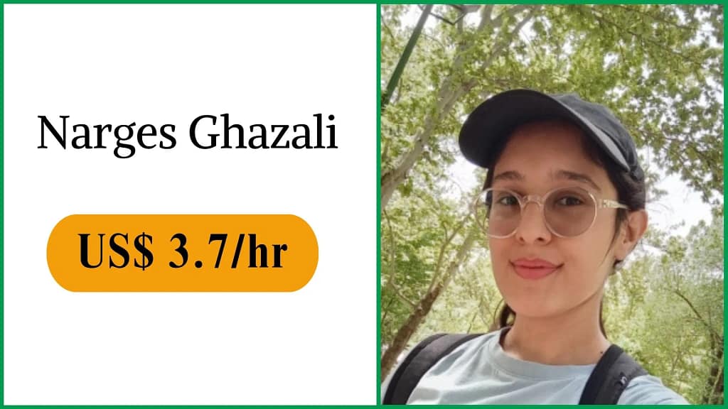 Narges: Safe Movement & Alignment Narges – Personal trainer for lower back pain relief at US$3.7/hr.